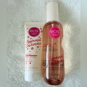 EOS Peppermint Cashmere Body Care Set
